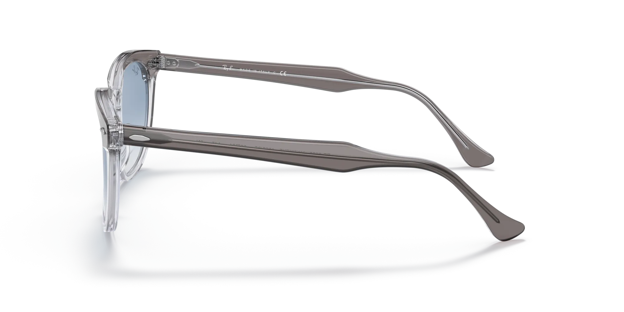 Ray - Ban RB2298 HAWKEYE 13553F Occhiali da sole Plastica Grigio Blu Squadrata Normale Sfumato - immagine 4