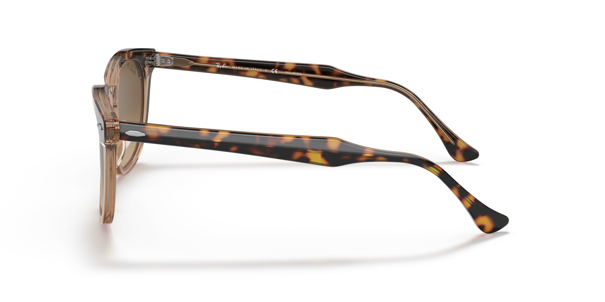 Ray - Ban RB2298 HAWKEYE 1292M2 Occhiali da sole Acetato Oro Marrone Squadrata Polarizzata Sfumato - immagine 4