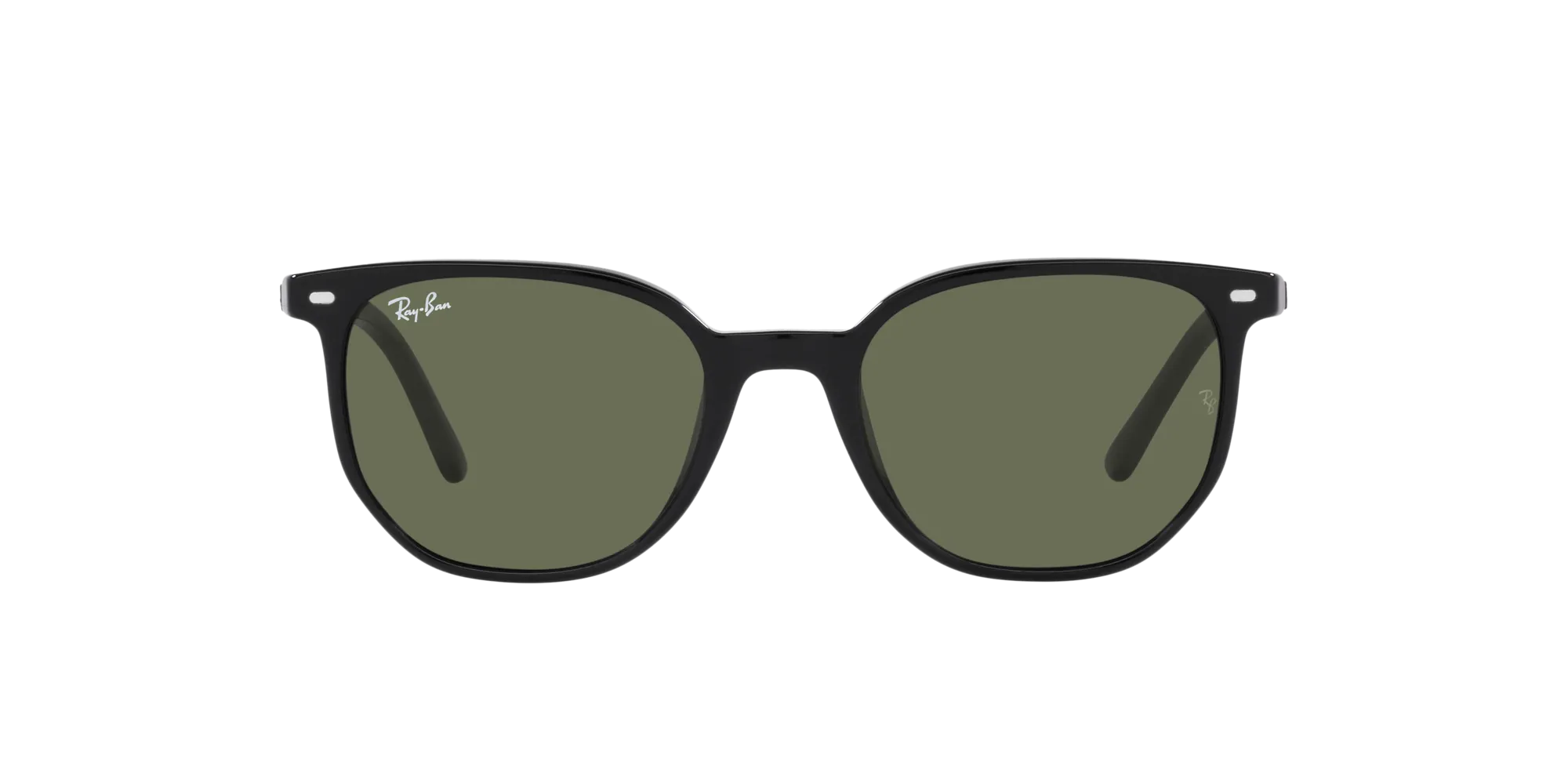 Ray - Ban RB2197 ELLIOT 901/31 Occhiali da sole Plastica Nero Verde Squadrata Normale - immagine 2