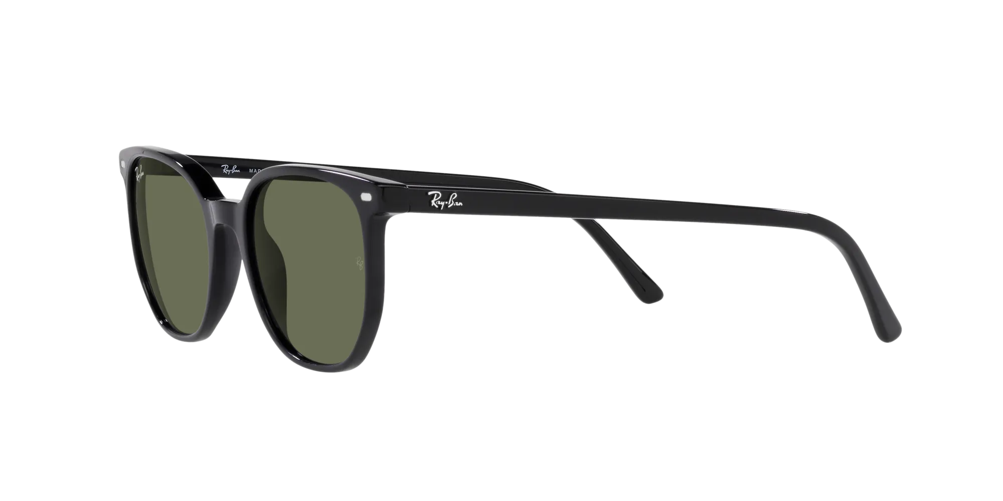Ray - Ban RB2197 ELLIOT 901/31 Occhiali da sole Plastica Nero Verde Squadrata Normale - immagine 4