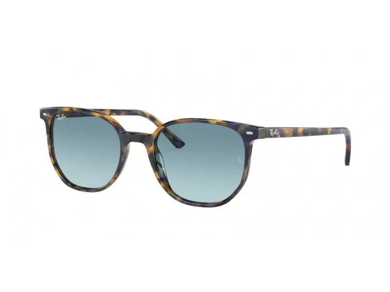 Ray - Ban RB2197 ELLIOT 13563M Occhiali da sole Plastica Havana Grigio Squadrata Normale Sfumato - immagine 1