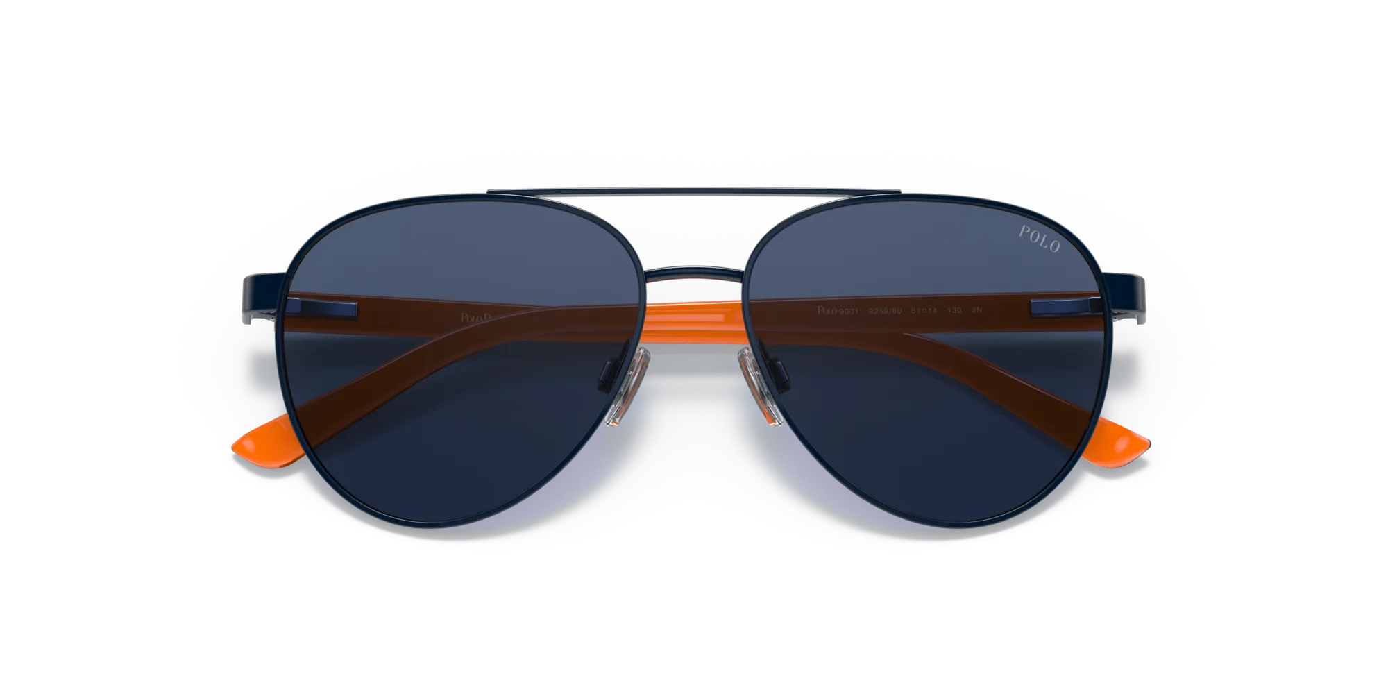 Polo Ralph Lauren PP9001 925980 Occhiali da sole Metallo Blu Blu Pilot Normale - immagine 2