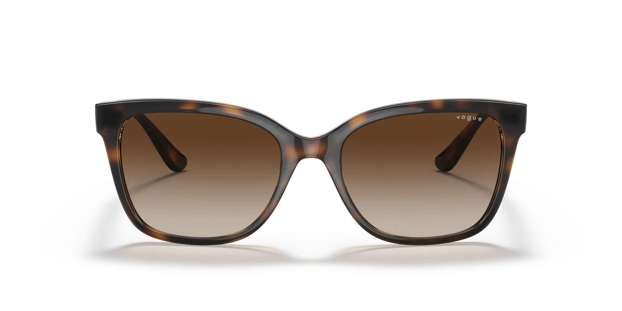 VOGUE EYEWEAR VO5426S W65613 Occhiali da sole Iniettato Marrone Marrone Pillow Normale Sfumato - immagine 3