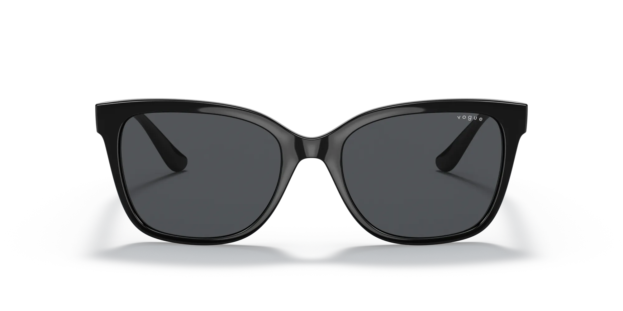 VOGUE EYEWEAR VO5426S W44/87 Occhiali da sole Iniettato Nero Grigio Pillow Normale - immagine 3