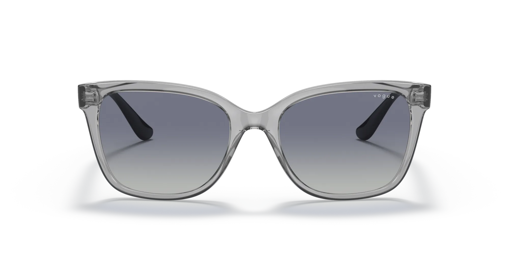 VOGUE EYEWEAR VO5426S 27264L Occhiali da sole Iniettato Grigio Grigio Pillow Normale Sfumato - immagine 3