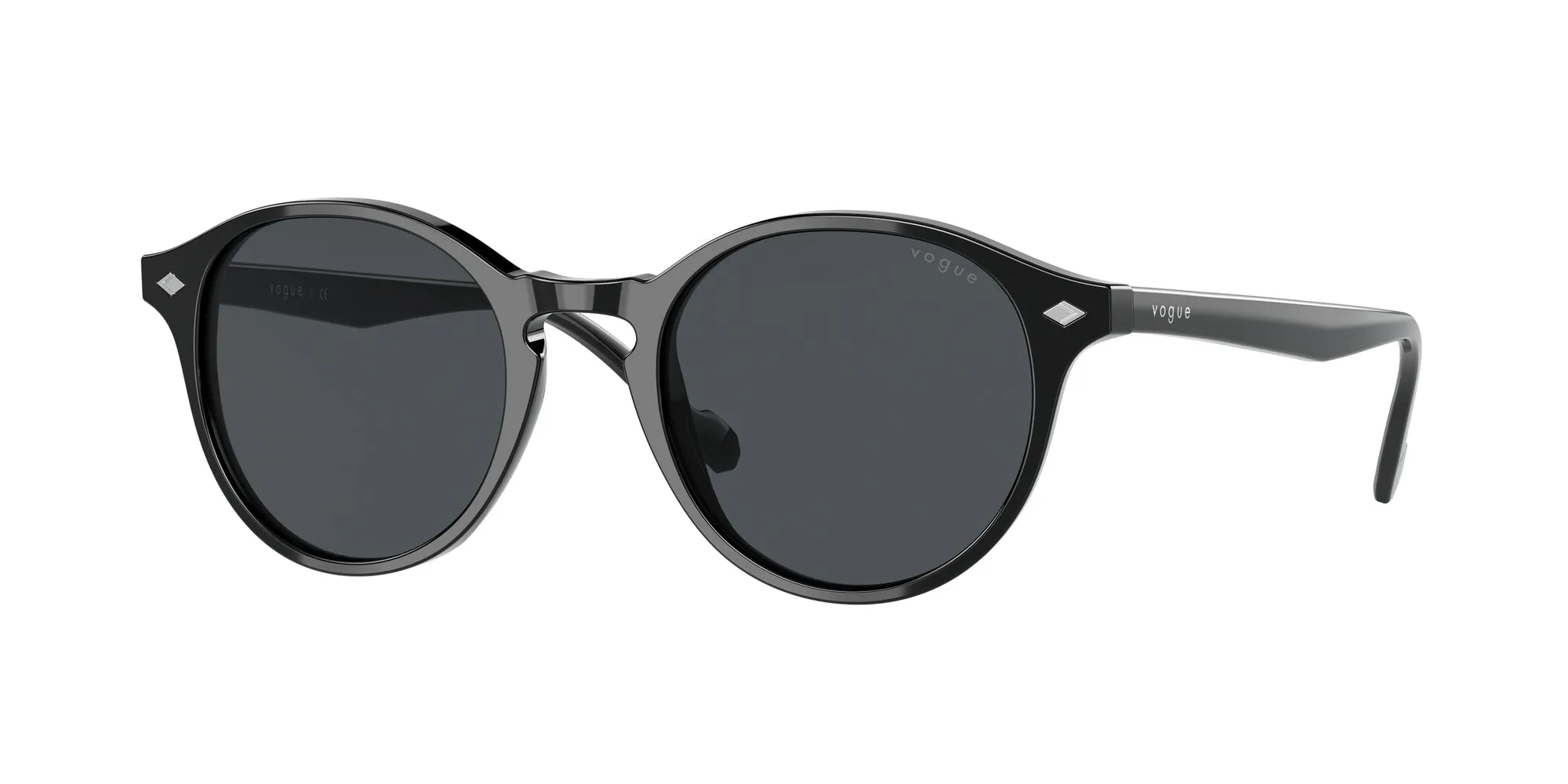 VOGUE EYEWEAR VO5327S W44/87 Occhiali da sole Acetato Nero Grigio Pantos Normale - immagine 1