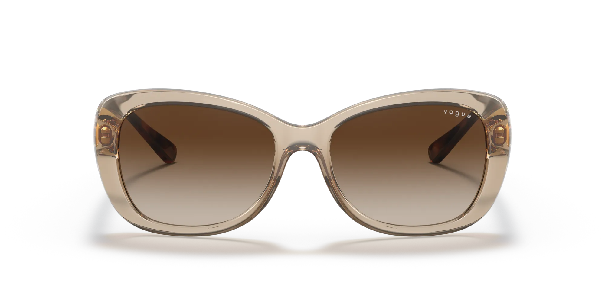 VOGUE EYEWEAR VO2943SB 299013 Occhiali da sole Iniettato Marrone Marrone Farfalla Normale Sfumato - immagine 3
