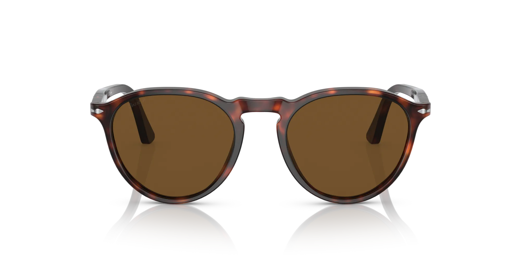 Persol PO3286S 24/57 Occhiali da sole Plastica Havana Marrone Pantos Polarizzata - immagine 3