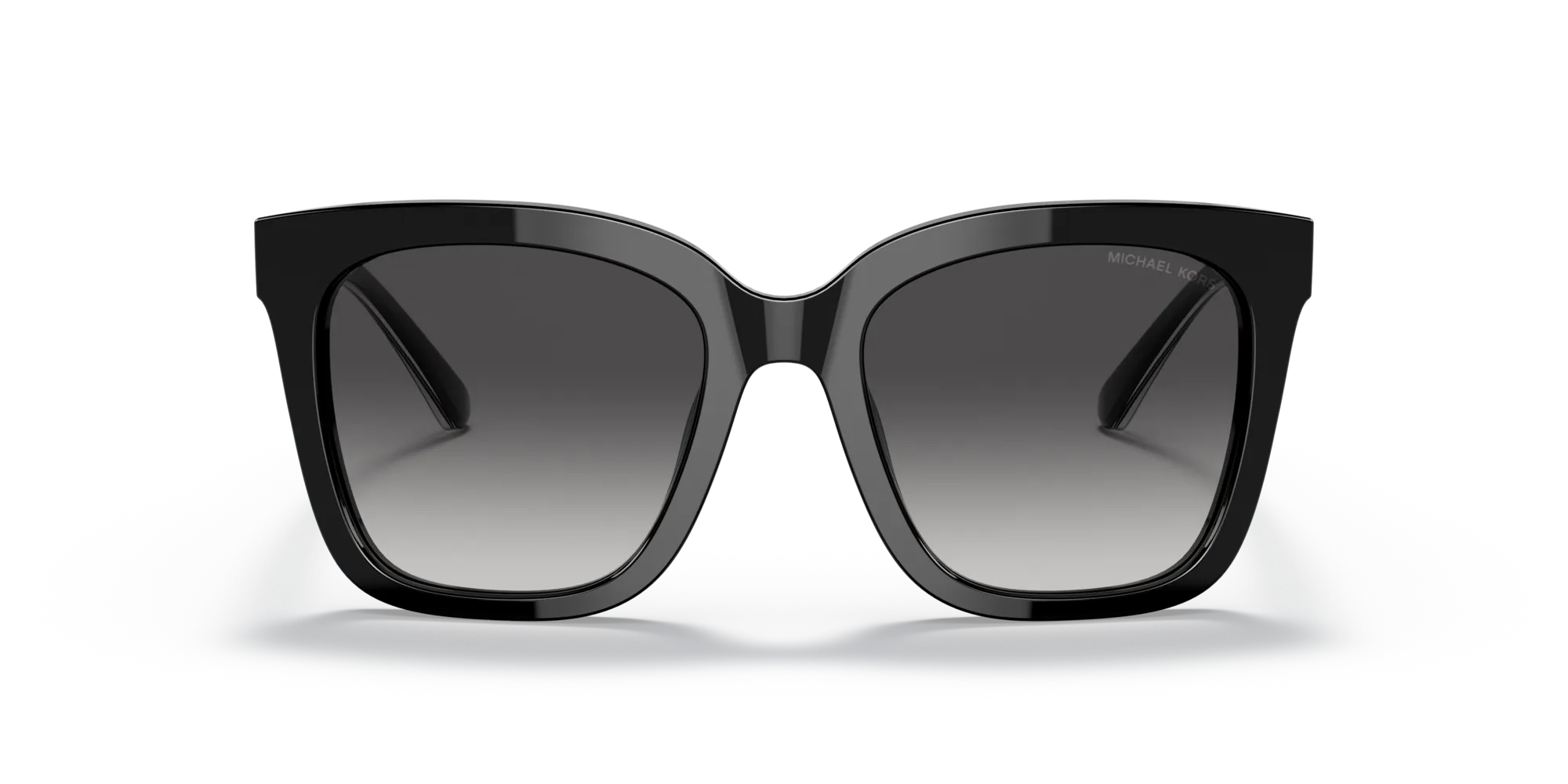 Michael Kors MK2163 SAN MARINO 30058G Occhiali da sole Acetato Nero Grigio Squadrata Normale Sfumato - immagine 3