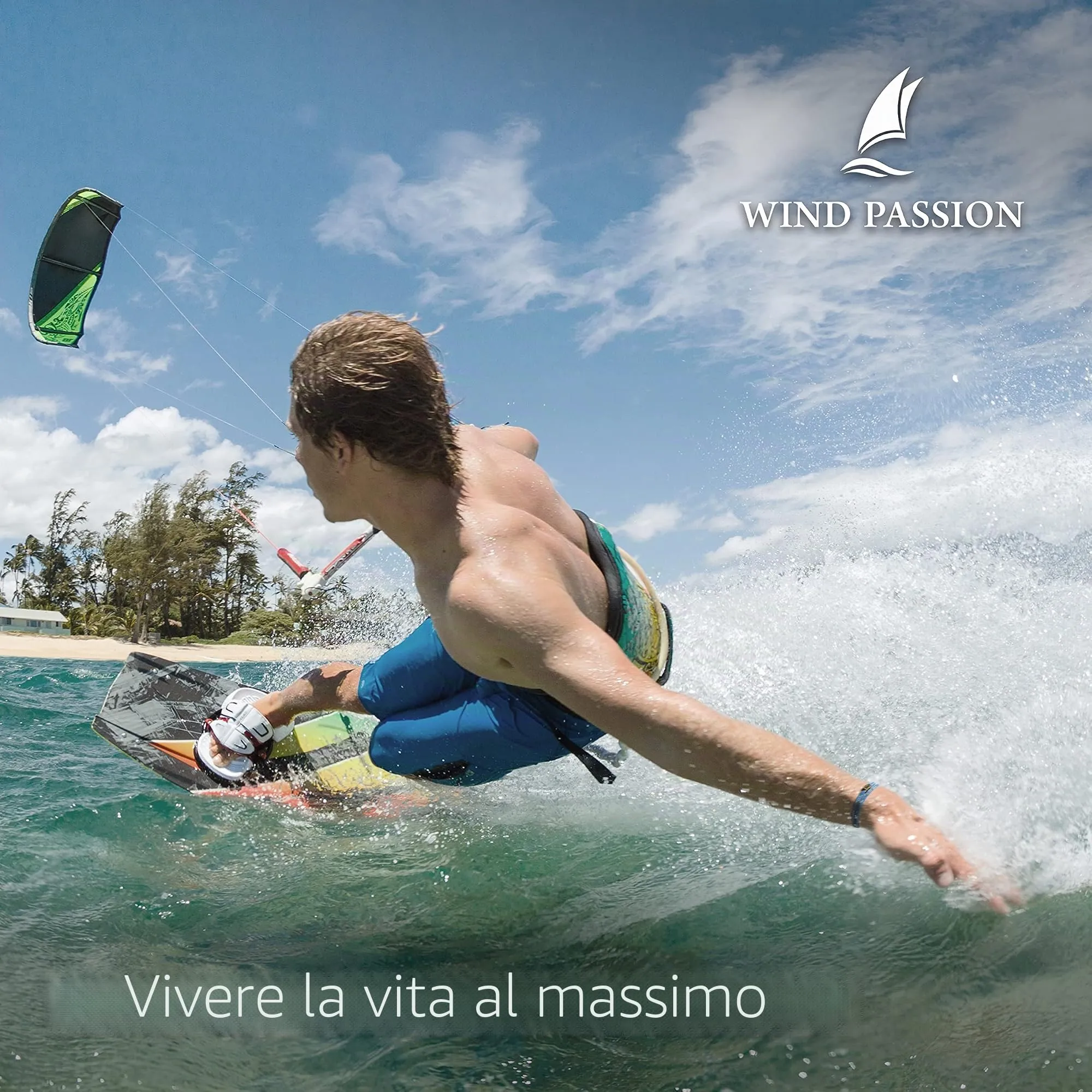 Wind Passion - Bracciale Uomo Sportivo Surfer Marinaio Lifestyle con Filo Nautico Magnetico, Accessorio Donna Elegante Idea Regalo Mare Versatile Perfetto per Ogni Occasione di Moda e Stile Casual - immagine 7