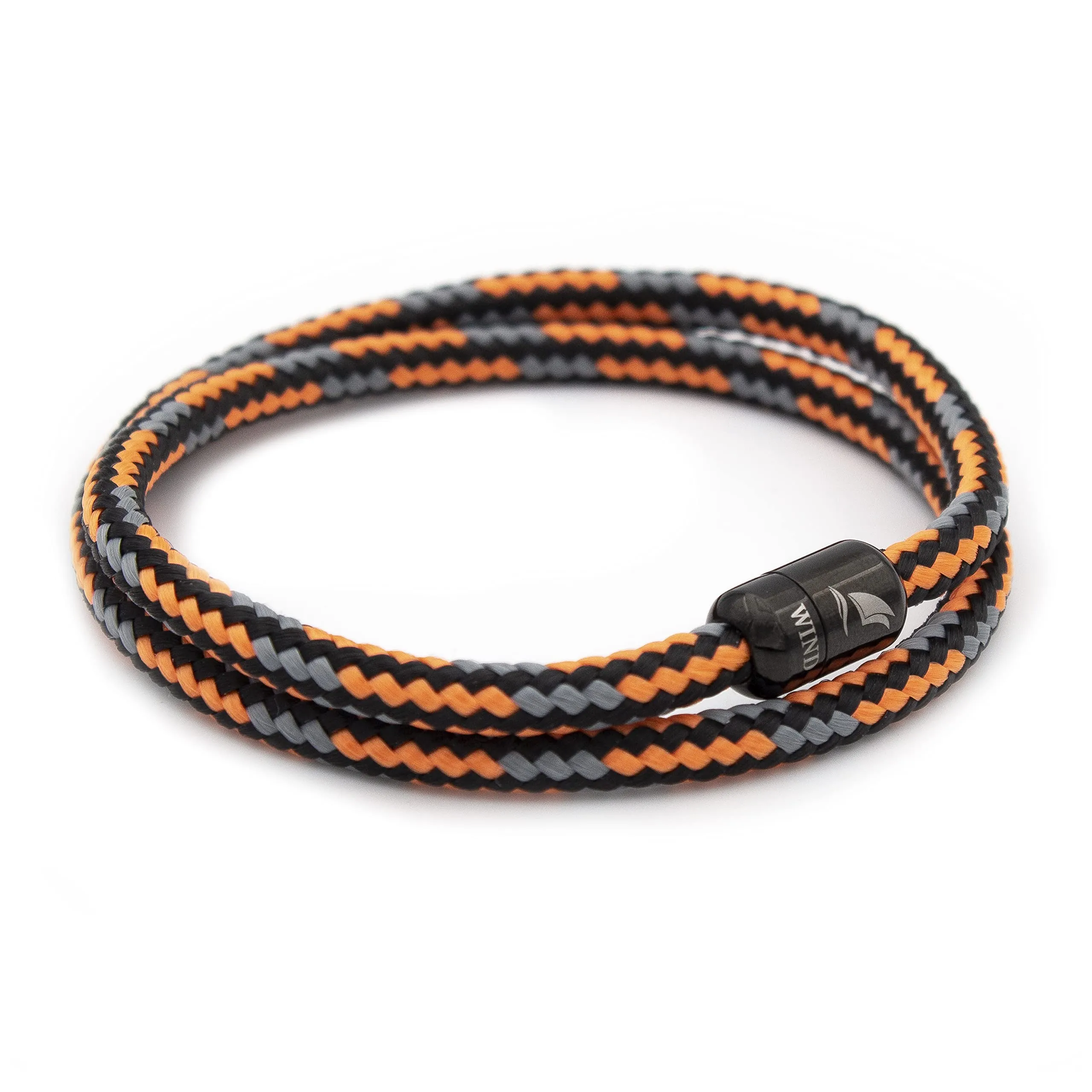 Wind Passion - Bracciale Uomo Corda Sportivo Surfer Marinaio Lifestyle con Nautica Magnetica Mare Idea Regalo Donna - immagine 1