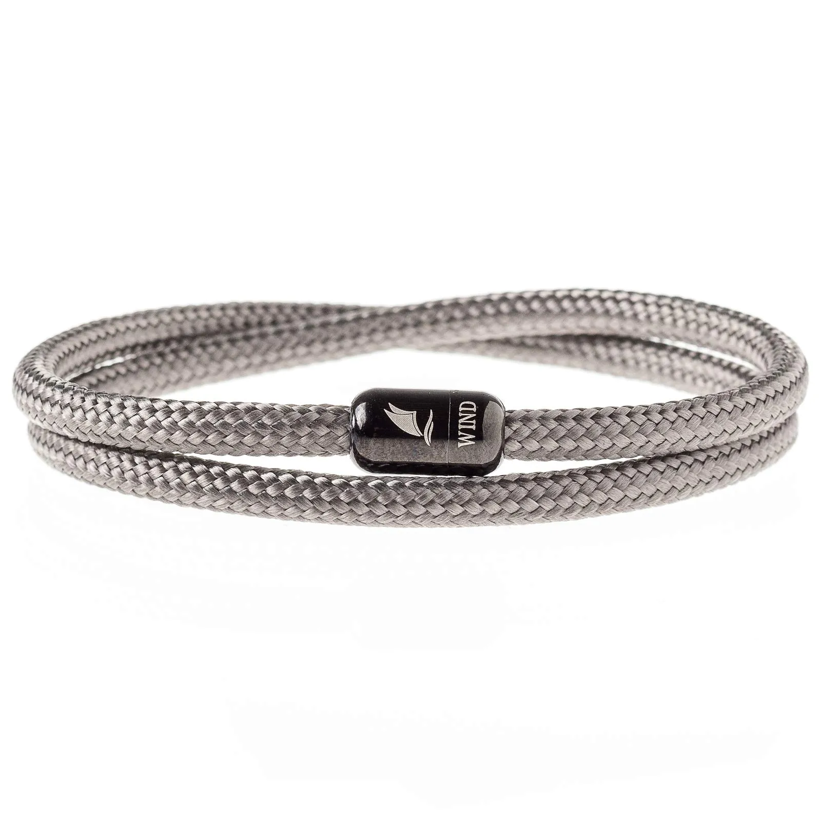 Wind Passion - Bracciale Uomo Corda Sportivo Surfer Marinaio Lifestyle con Corda Nautica Magnetica Mare Idea Regalo Donna elegante e pratico per ogni occasione - immagine 1