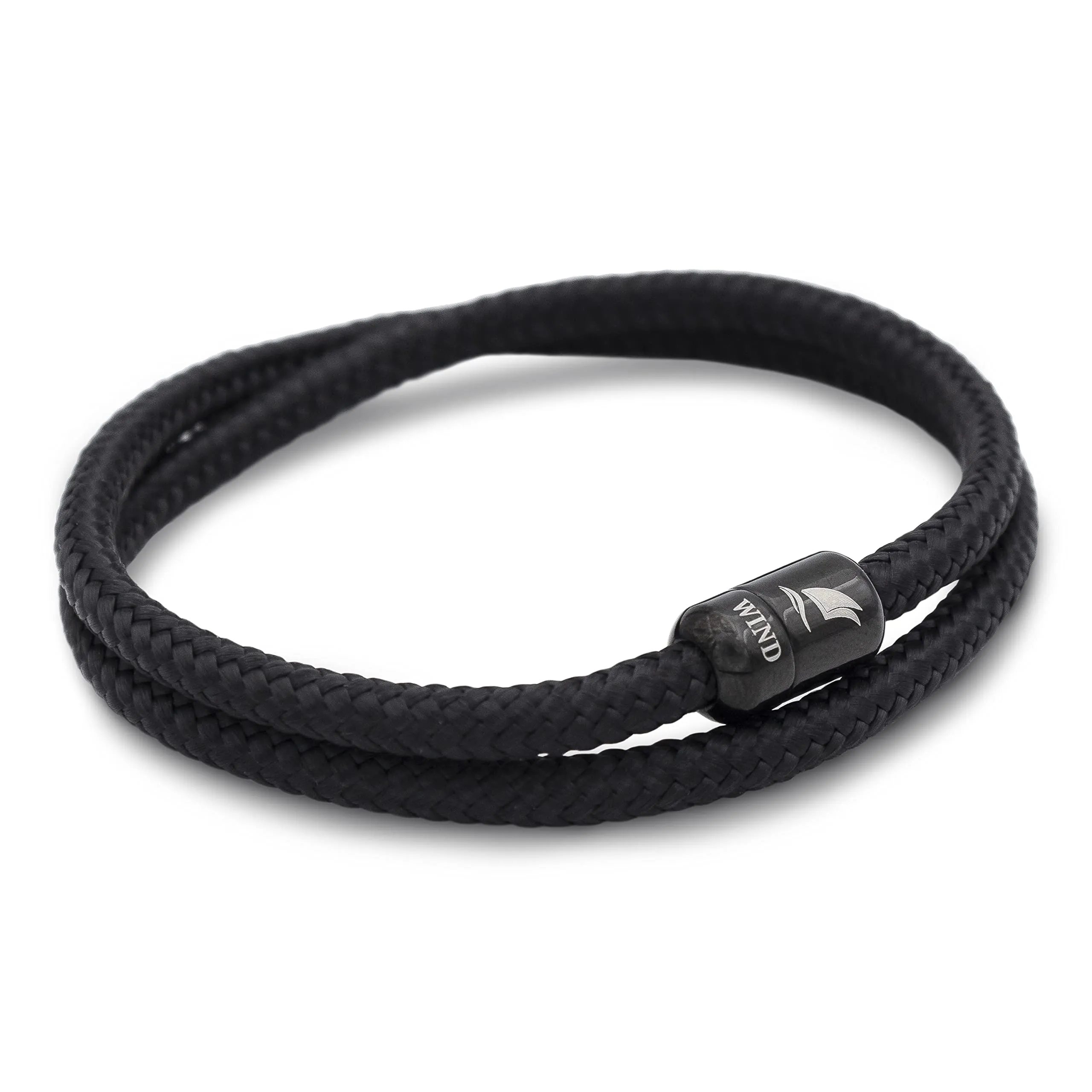 Wind Passion - Bracciale Uomo Corda Sportivo Surfer Marinaio Lifestyle con Nautica Magnetica Idea Regalo Donna Mare - immagine 1