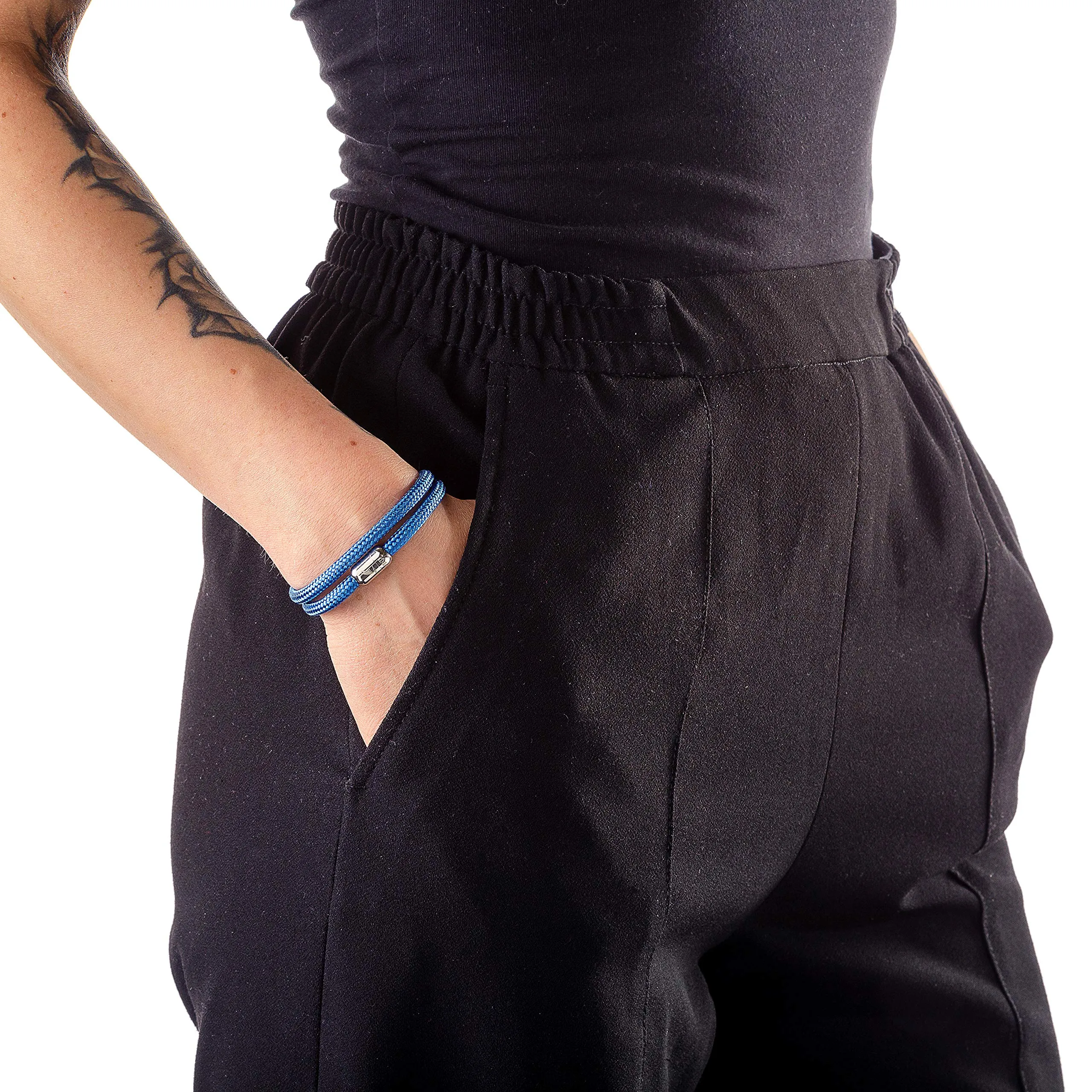 Wind Passion - Bracciale Uomo e Donna in Stile Sportivo e Marinaio, Idee Regalo con Corda Nautica e Chiusura Magnetica, Accessorio Lifestyle Perfetto per Mare e Surfer - immagine 5