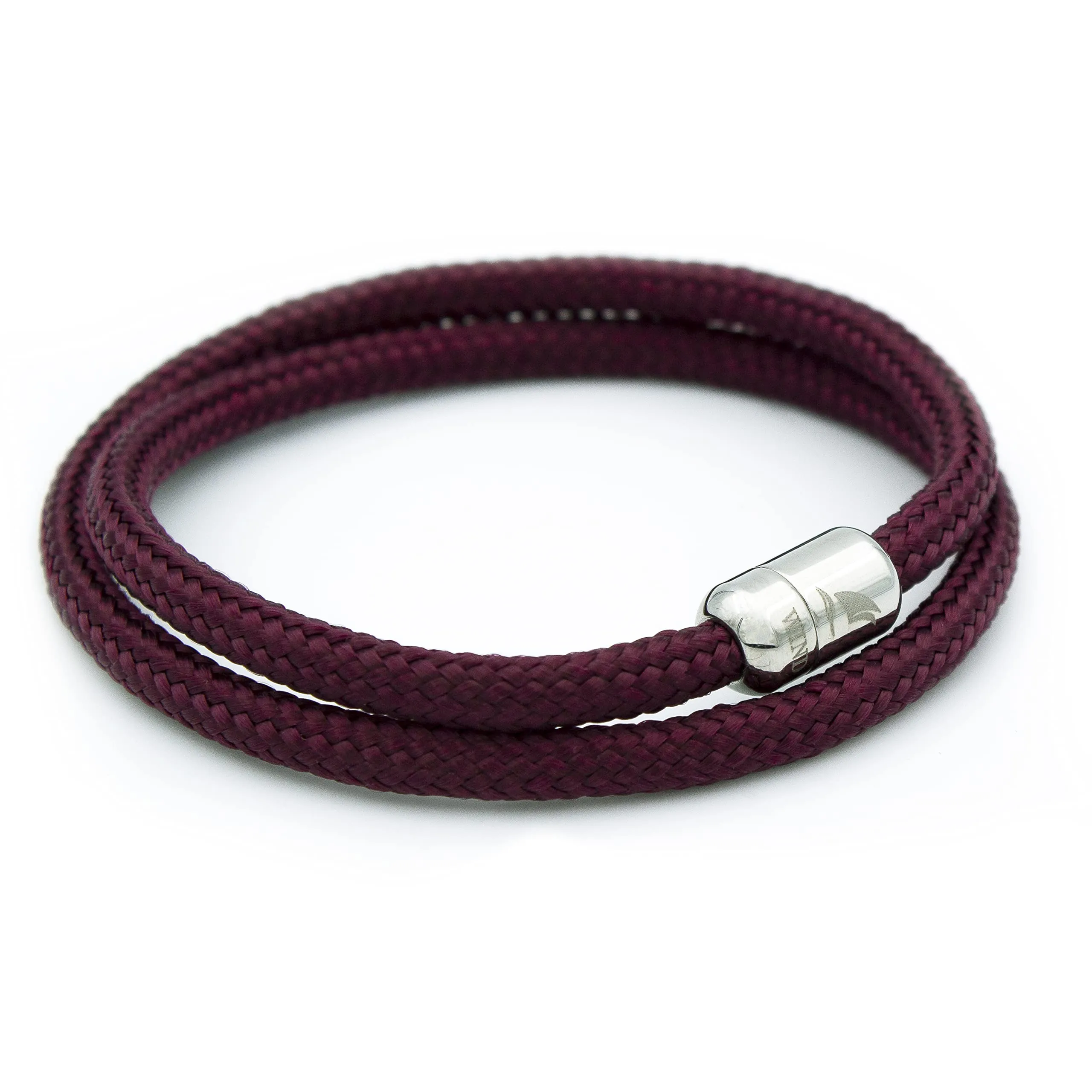 Wind Passion - Bracciale Sportivo Surfer Marinaio Lifestyle con Corda Nautica Magnetica, Idea Regalo Uomo Donna Mare Accessorio Elegante e Versatile per Ogni Occasione Estiva e Casual - immagine 1