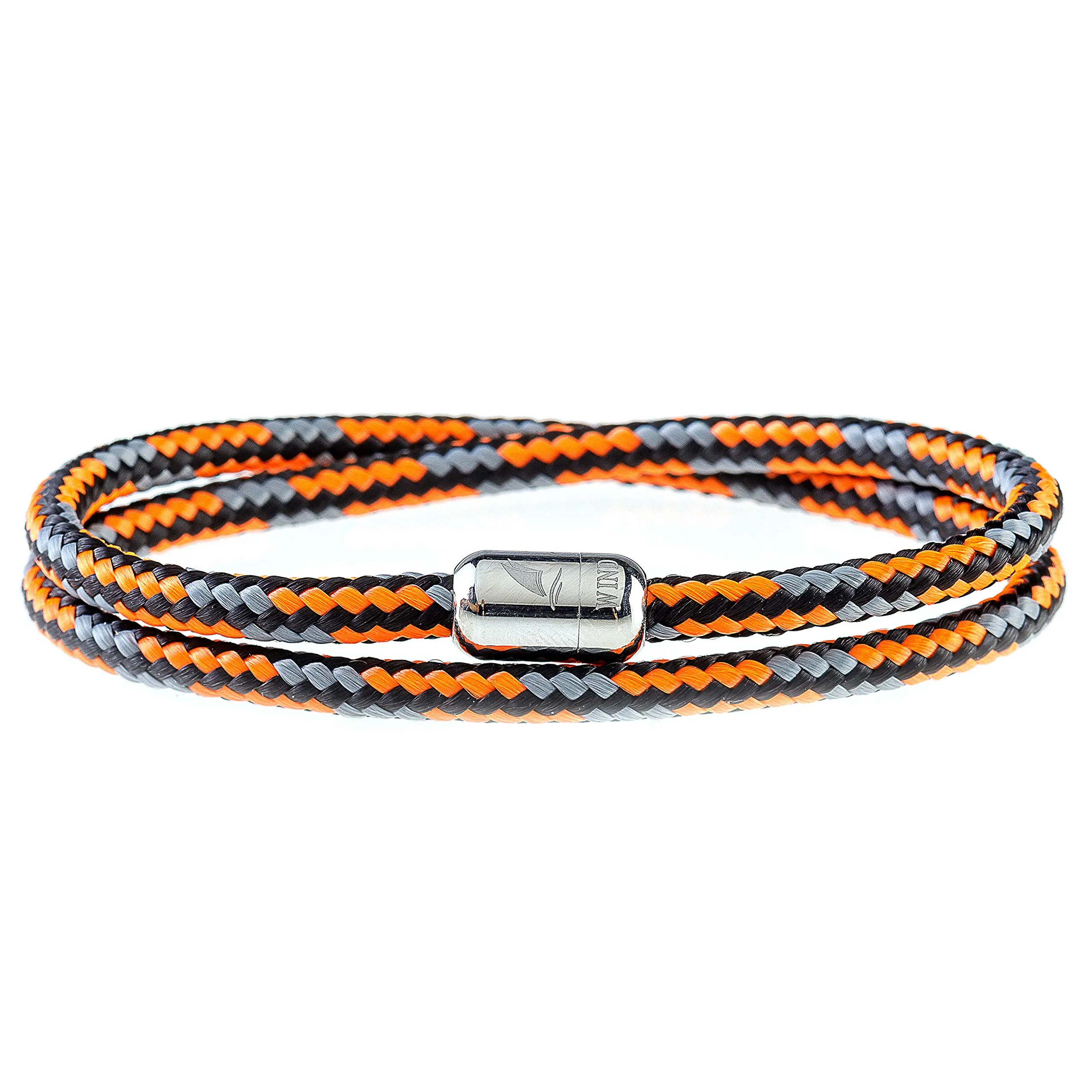 Wind Passion - Bracciale Uomo Sportivo Surfer Marinaio Lifestyle con Corda Nautica per Donna e Idea Regalo Mare con Chiusura Magnetica - immagine 1