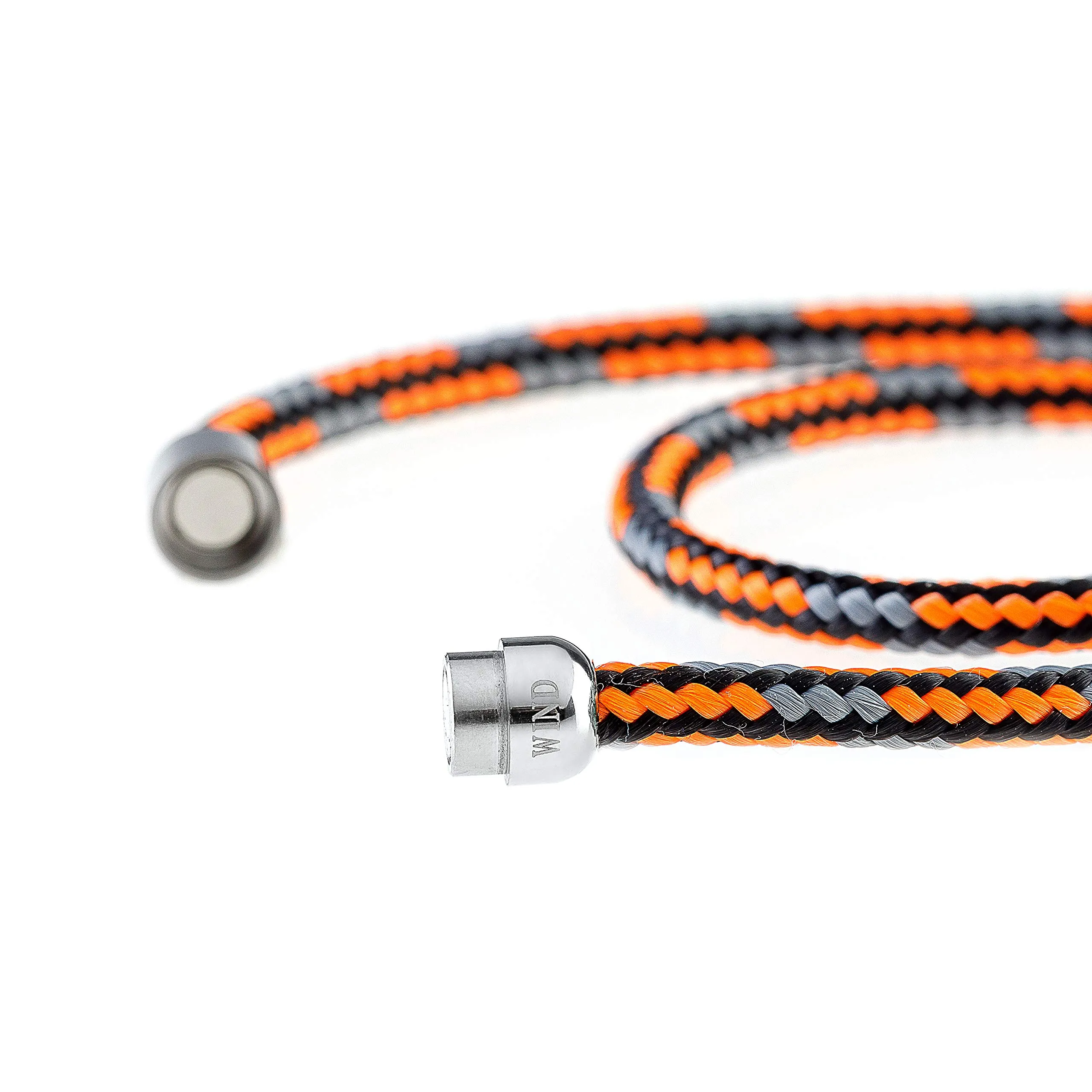 Wind Passion - Bracciale Uomo Sportivo Surfer Marinaio Lifestyle con Corda Nautica per Donna e Idea Regalo Mare con Chiusura Magnetica - immagine 2