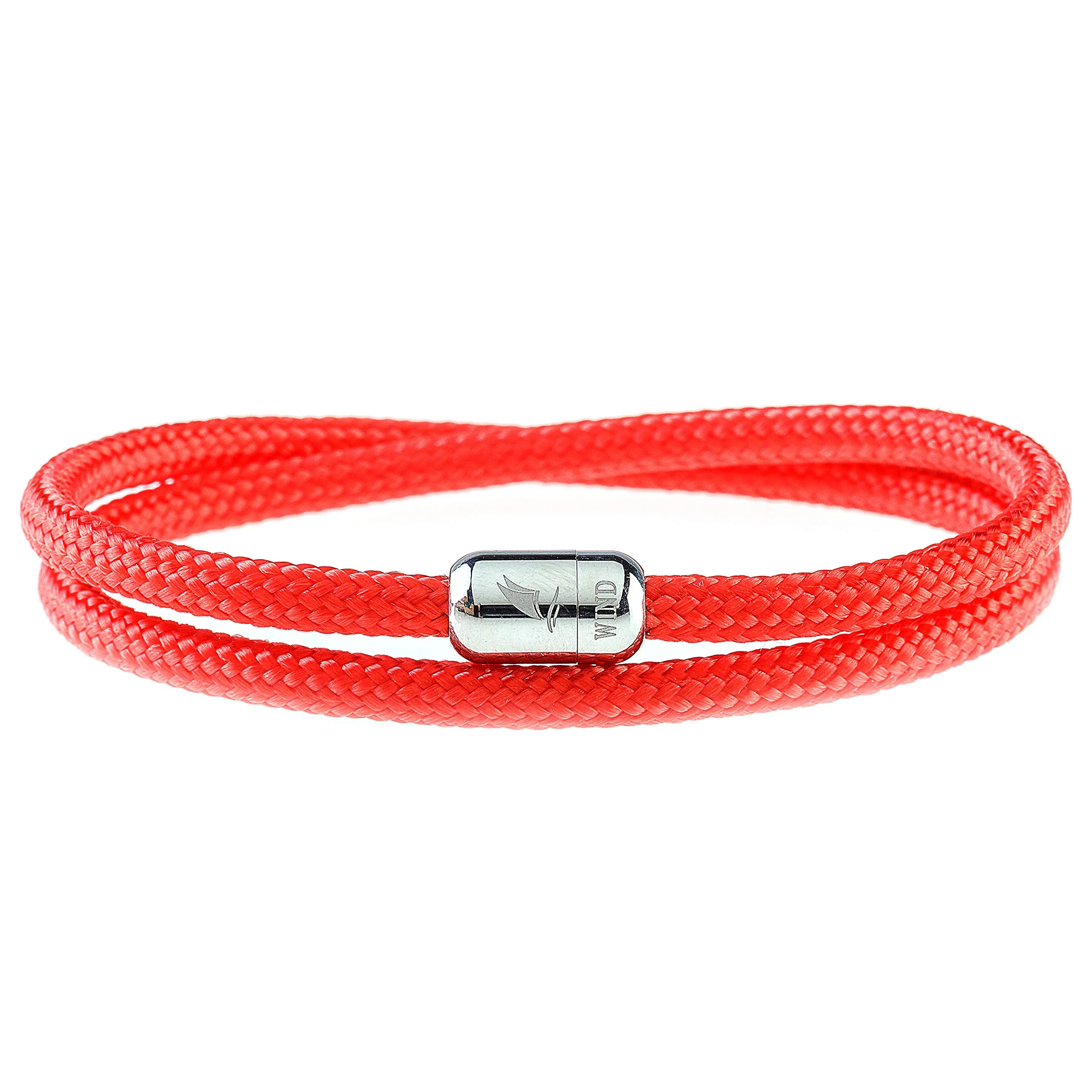 Wind Passion Bracciale Uomo Corda Sportivo Surfer Marinaio Lifestyle con Nautica Donna Idea Regalo Mare Chiusura Magnetica Accessorio Elegante Versatile Unisex perfetto per ogni Occasione - immagine 1
