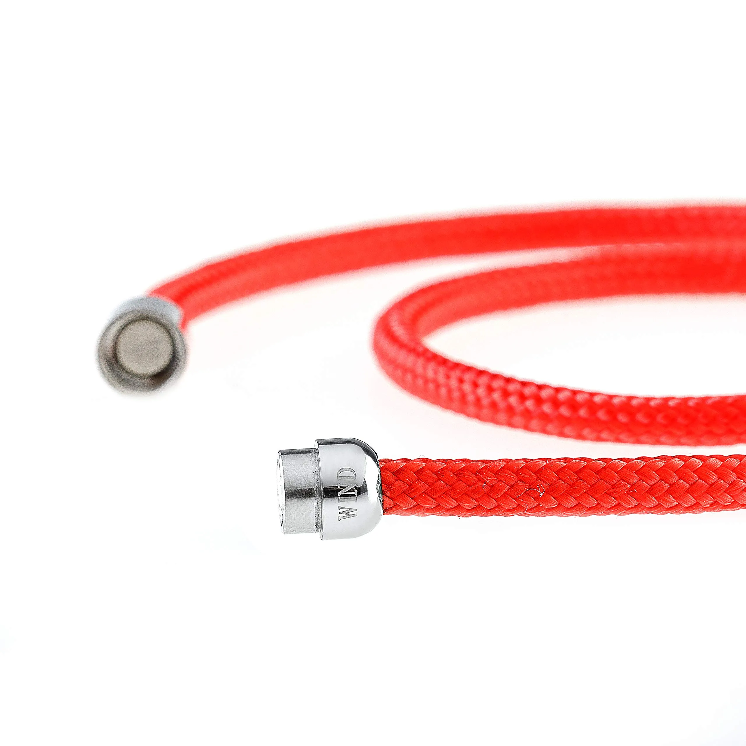 Wind Passion Bracciale Uomo Corda Sportivo Surfer Marinaio Lifestyle con Nautica Donna Idea Regalo Mare Chiusura Magnetica Accessorio Elegante Versatile Unisex perfetto per ogni Occasione - immagine 3