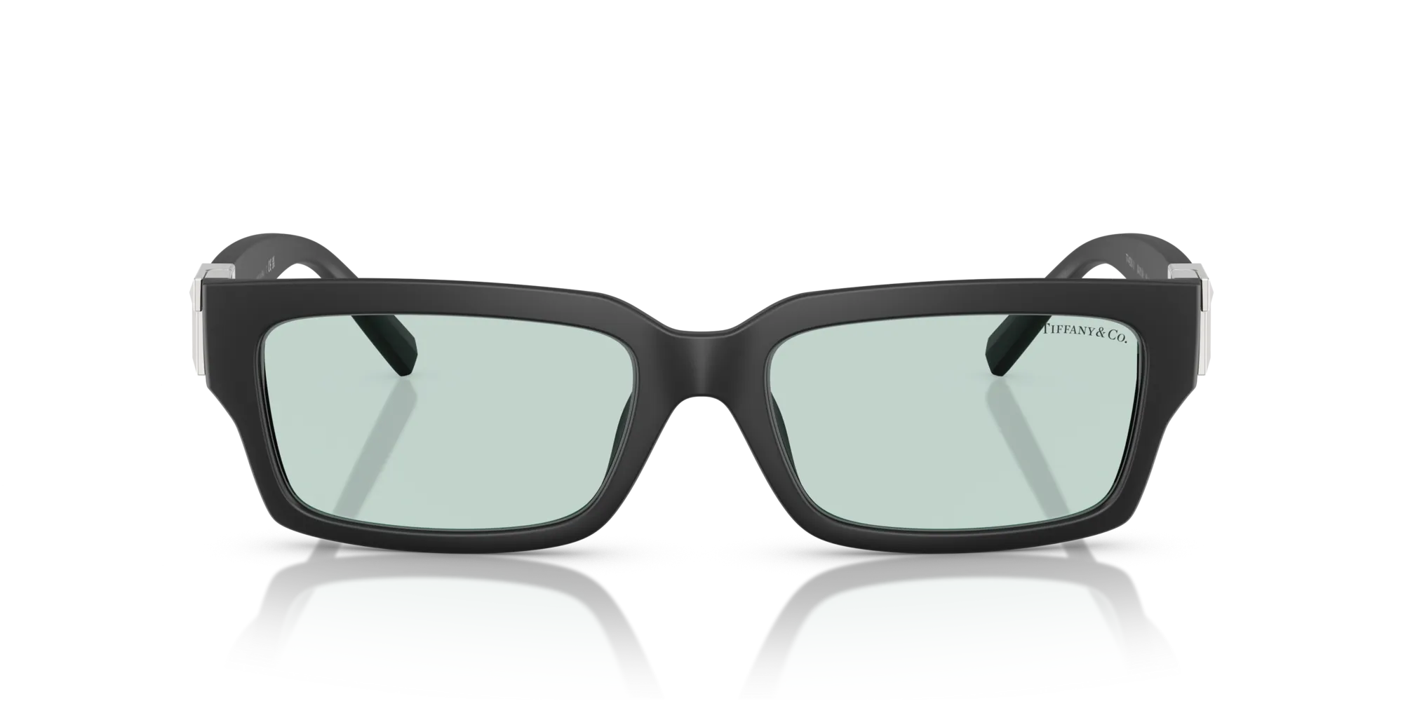 Tiffany TF4226U 8425D9 Occhiali da sole Iniettato Nero Blu Squadrata Normale - immagine 3