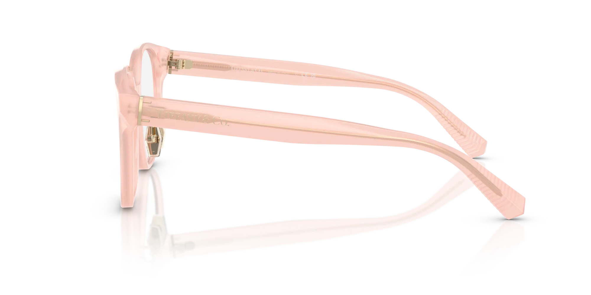 Tiffany TF2264D 8424 Montature da vista Acetato Rosa Rotonda Normale - immagine 4