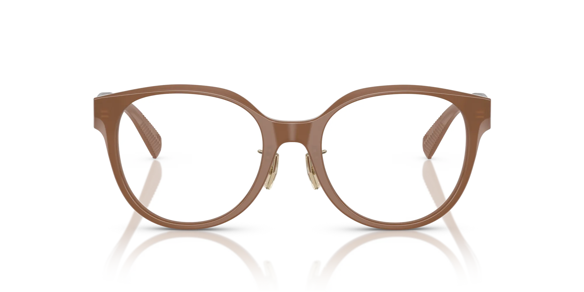 Tiffany TF2264D 8423 Montature da vista Acetato Marrone Rotonda Normale - immagine 3