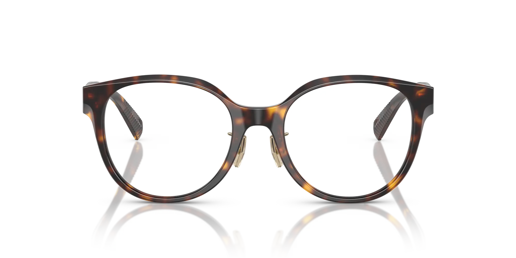 Tiffany TF2264D 8015 Montature da vista Acetato Tartaruga Rotonda Normale - immagine 3