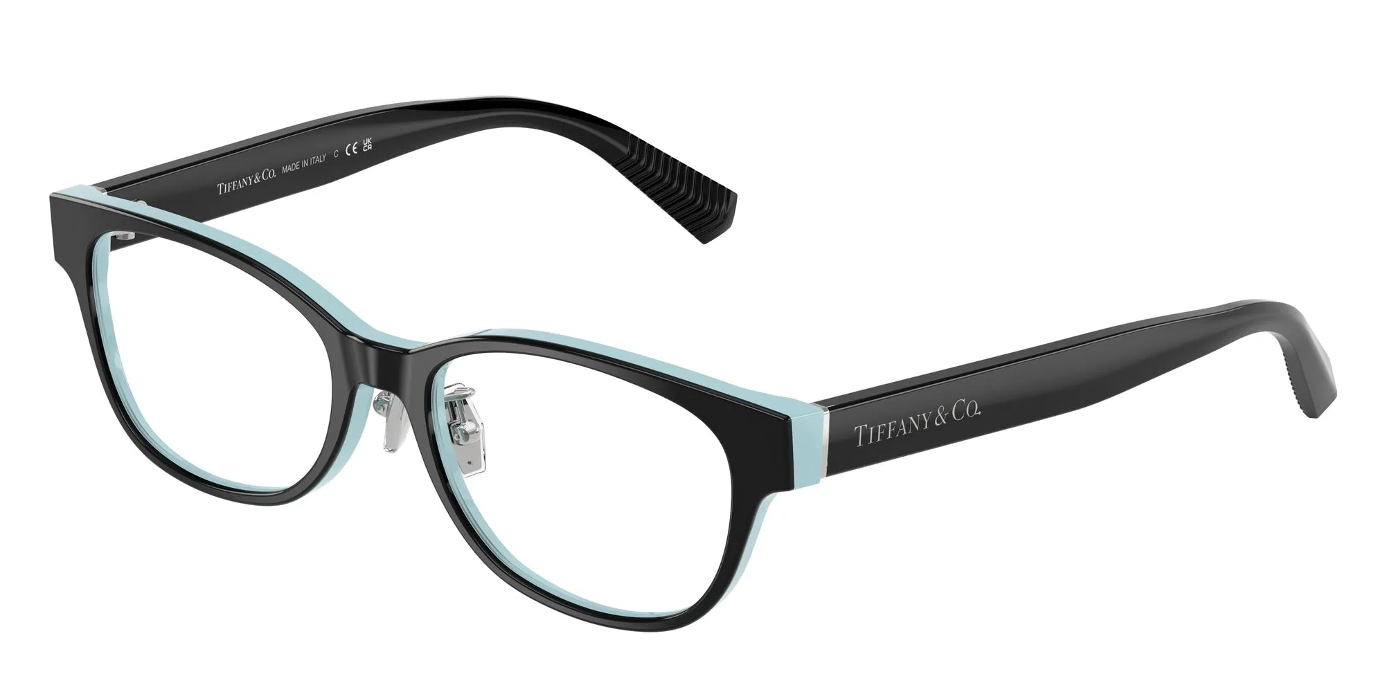 Tiffany TF2263D 8055 Montature da vista Acetato Nero Pillow Normale - immagine 1