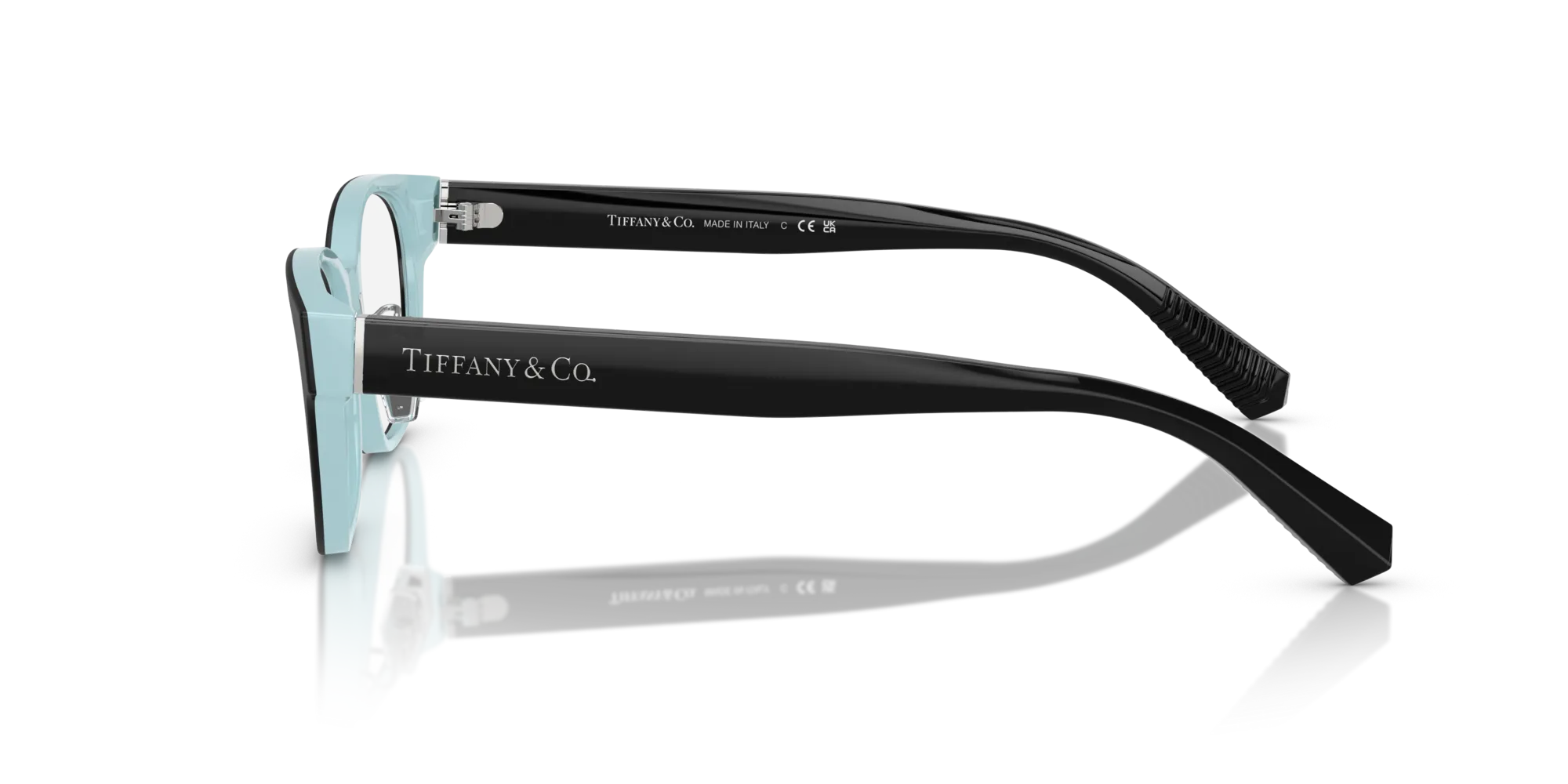 Tiffany TF2263D 8055 Montature da vista Acetato Nero Pillow Normale - immagine 4