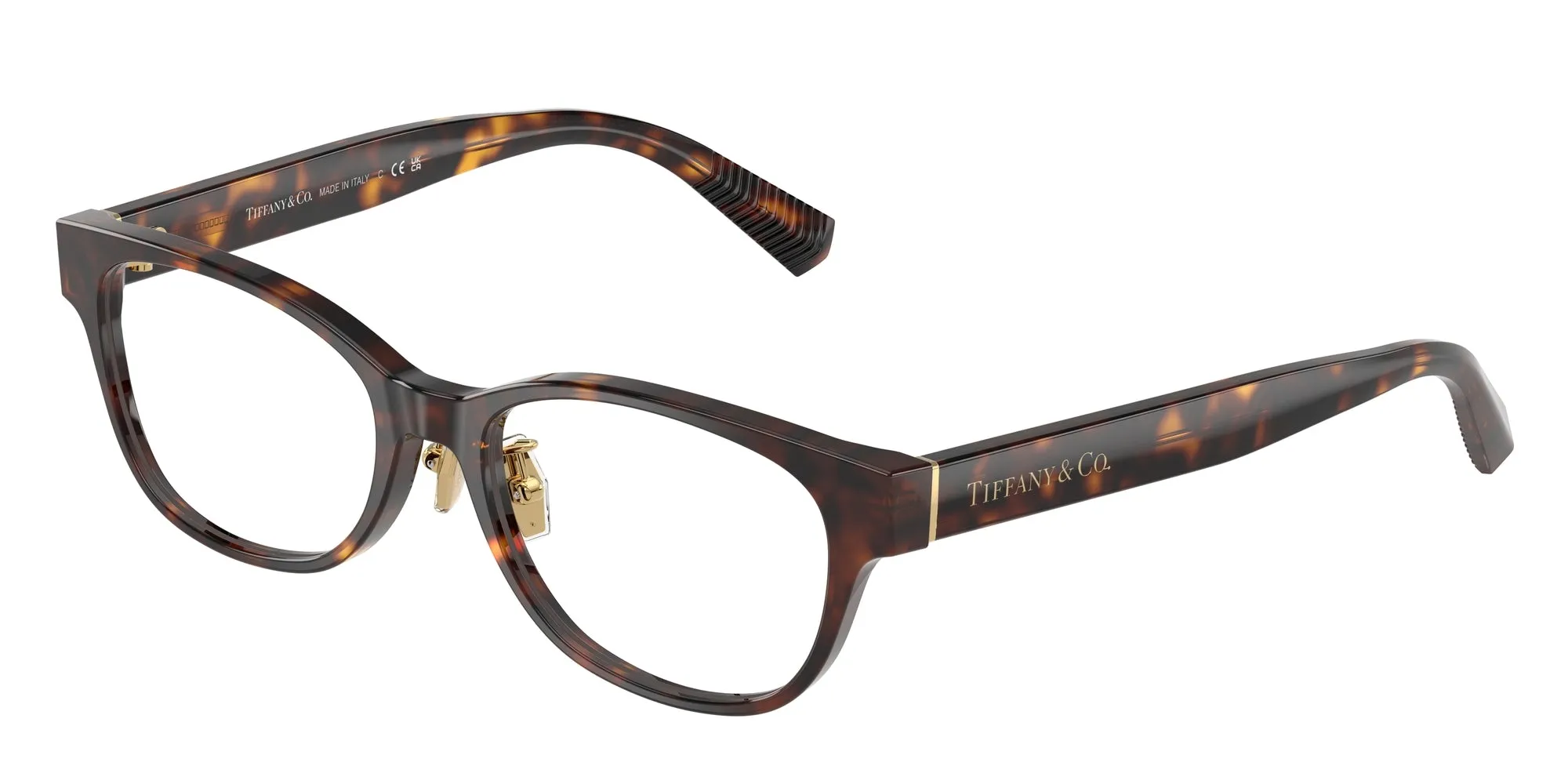 Tiffany TF2263D 8015 Montature da vista Acetato Tartaruga Pillow Normale - immagine 1