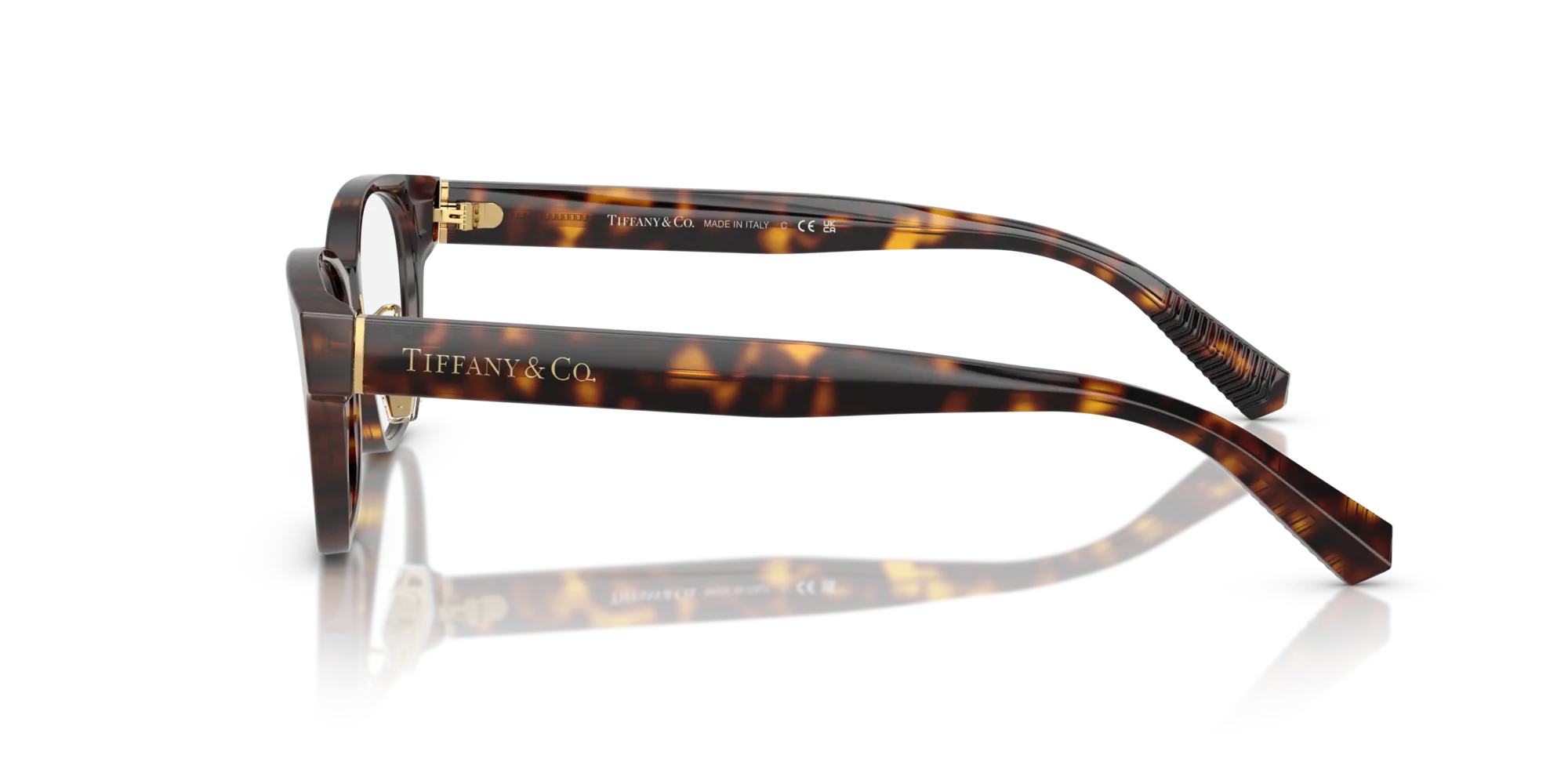 Tiffany TF2263D 8015 Montature da vista Acetato Tartaruga Pillow Normale - immagine 4