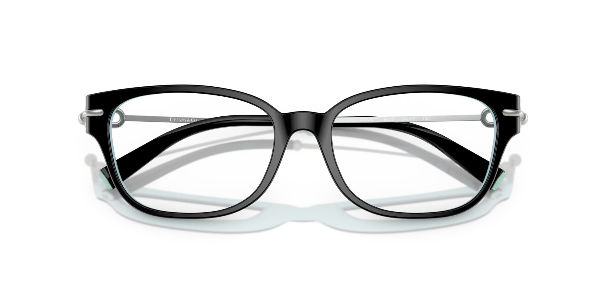 Tiffany TF2262 8055 Montature da vista Acetato Nero Pillow Normale - immagine 2