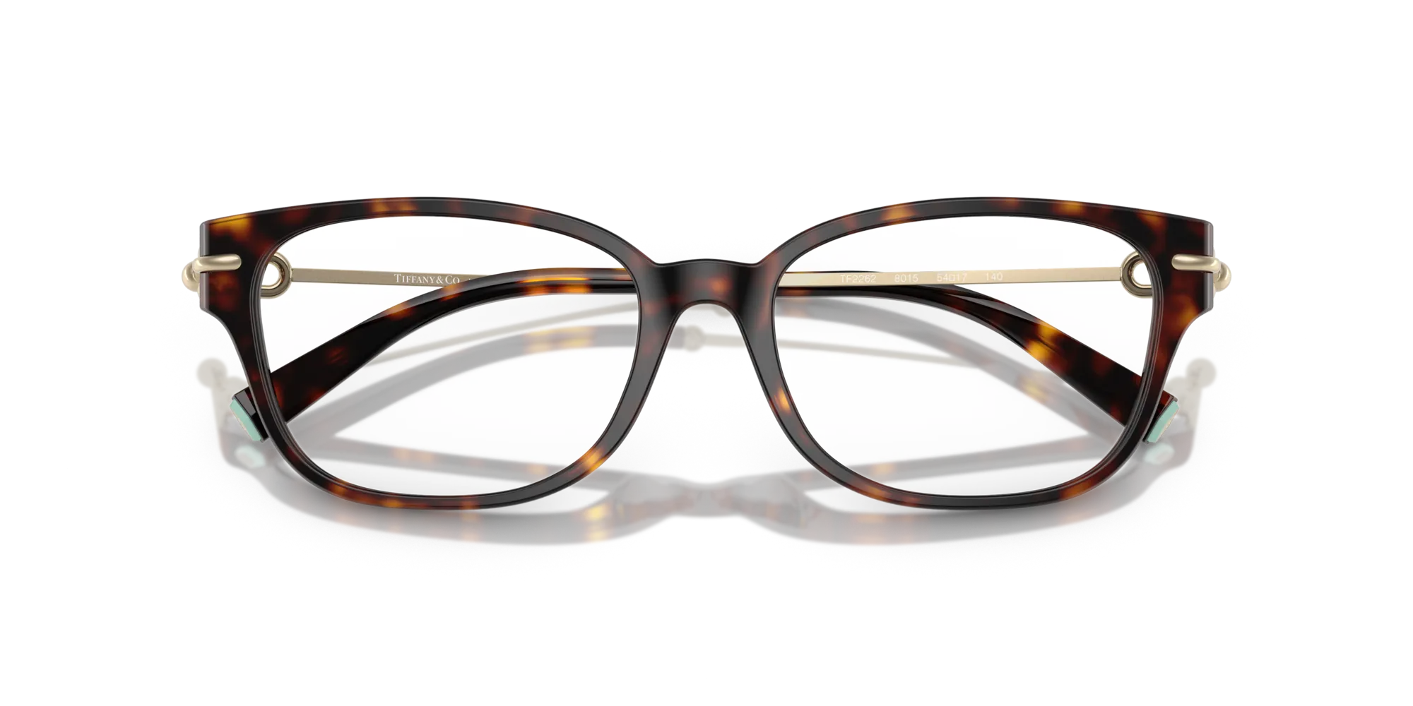 Tiffany TF2262 8015 Montature da vista Acetato Tartaruga Pillow Normale - immagine 2