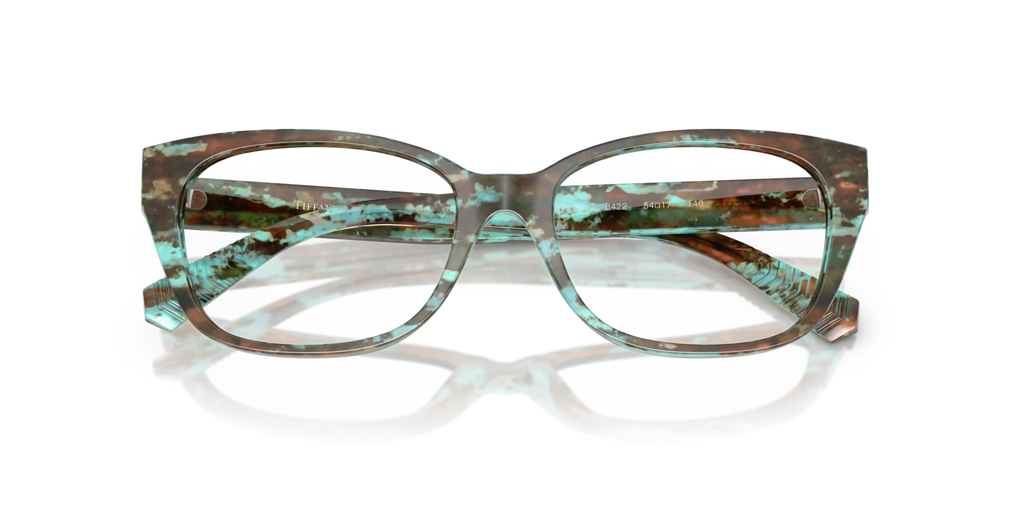 Tiffany TF2261 8422 Montature da vista Acetato Tartaruga Pillow Normale - immagine 2