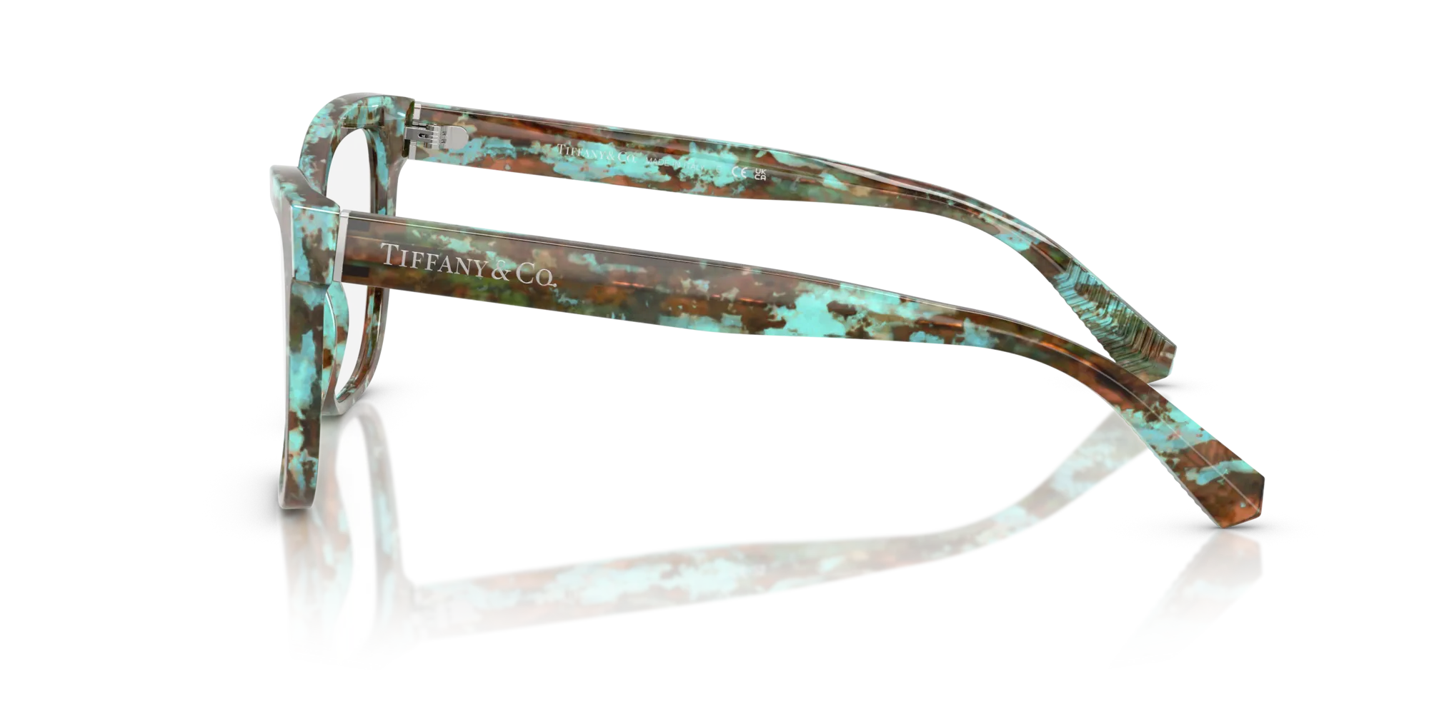 Tiffany TF2260 8422 Montature da vista Acetato Tartaruga Cat Eye Normale - immagine 4