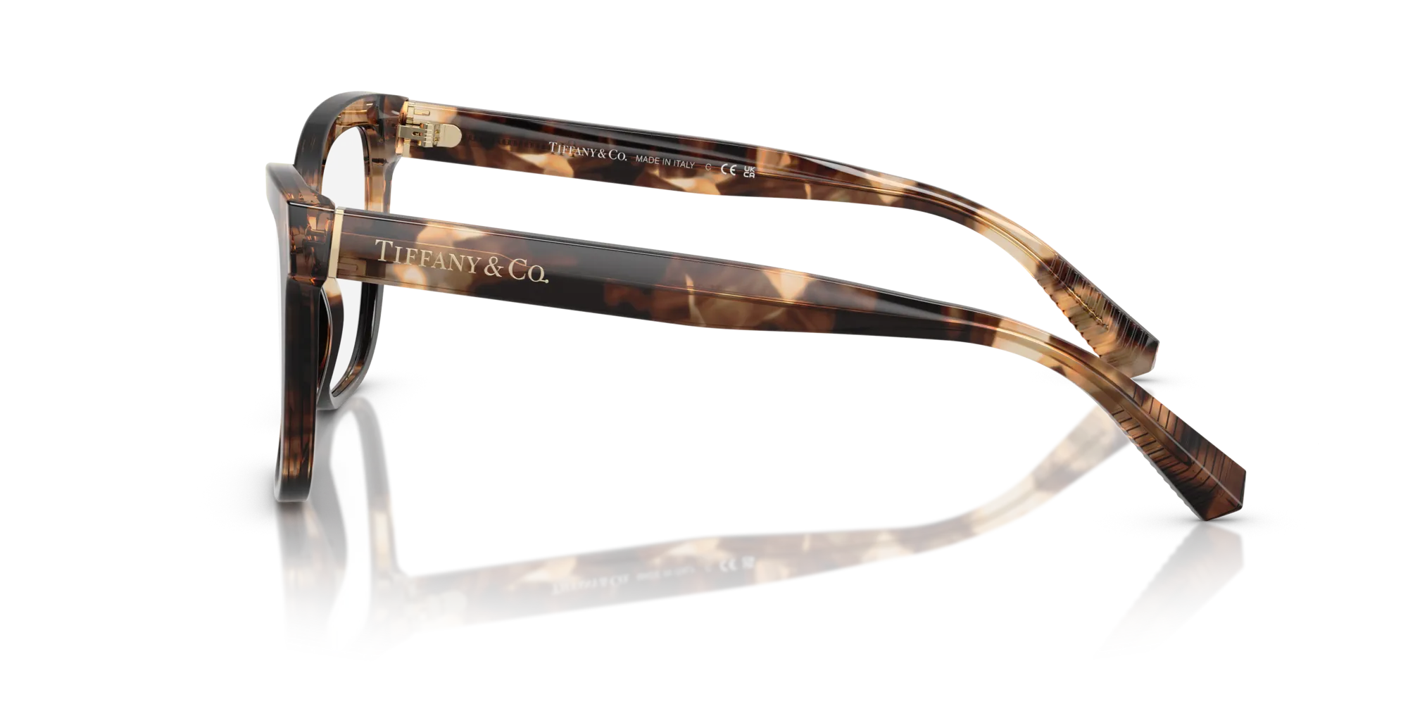 Tiffany TF2260 8421 Montature da vista Acetato Marrone Cat Eye Normale - immagine 4