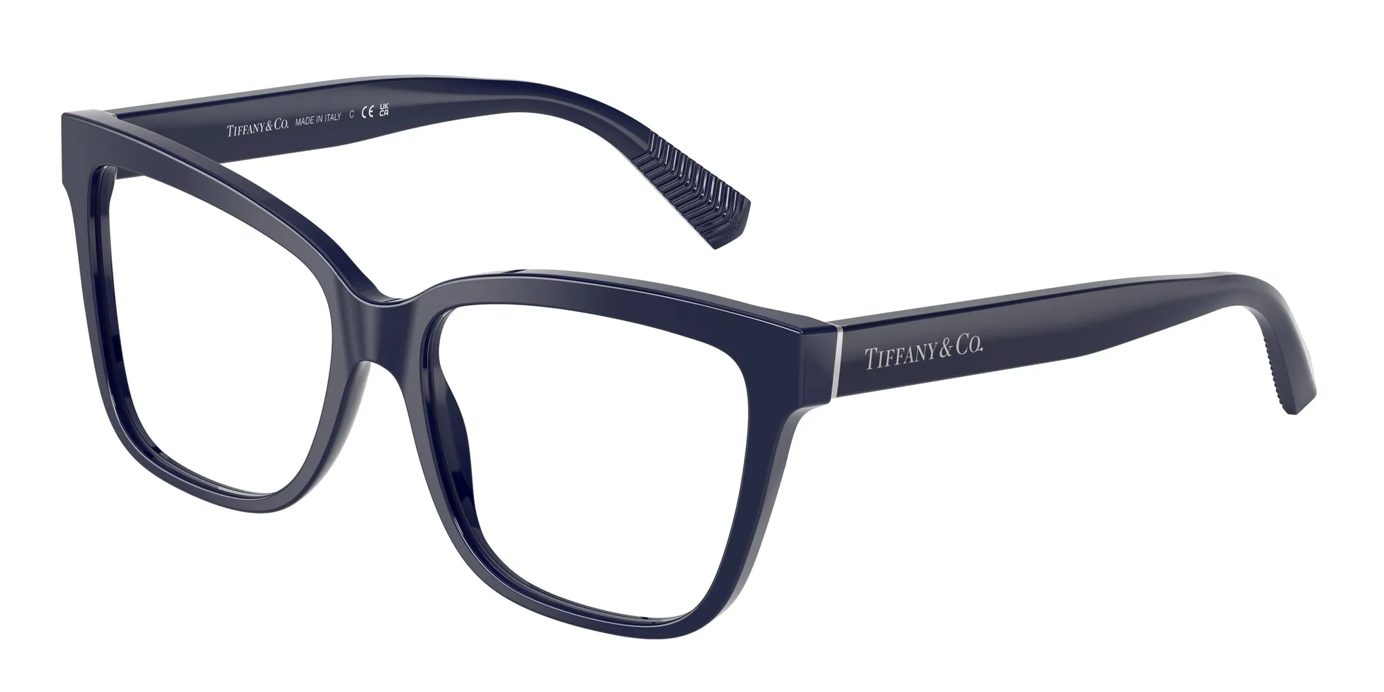Tiffany TF2260 8396 Montature da vista Acetato Blu Cat Eye Normale - immagine 1