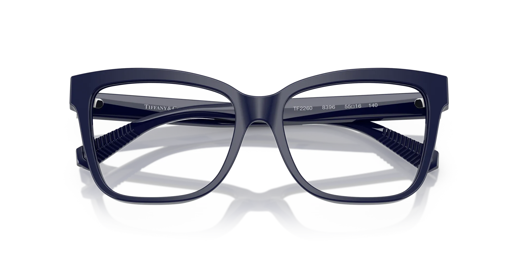 Tiffany TF2260 8396 Montature da vista Acetato Blu Cat Eye Normale - immagine 2
