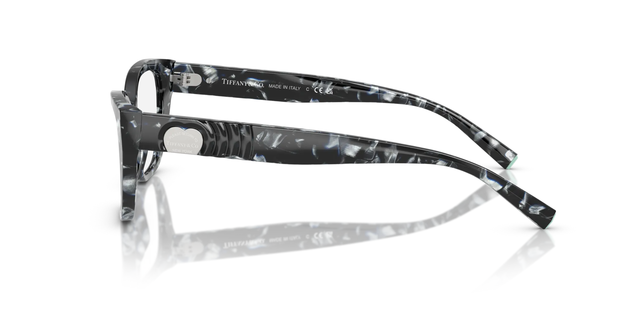 Tiffany TF2259 8428 Montature da vista Acetato Tartaruga Cat Eye Normale - immagine 4
