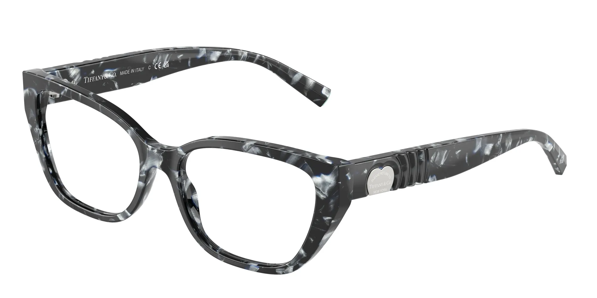 Tiffany TF2259 8428 Montature da vista Acetato Tartaruga Cat Eye Normale - immagine 1