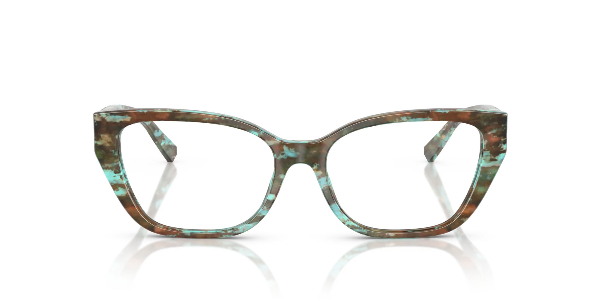 Tiffany TF2259 8422 Montature da vista Acetato Tartaruga Cat Eye Normale - immagine 3
