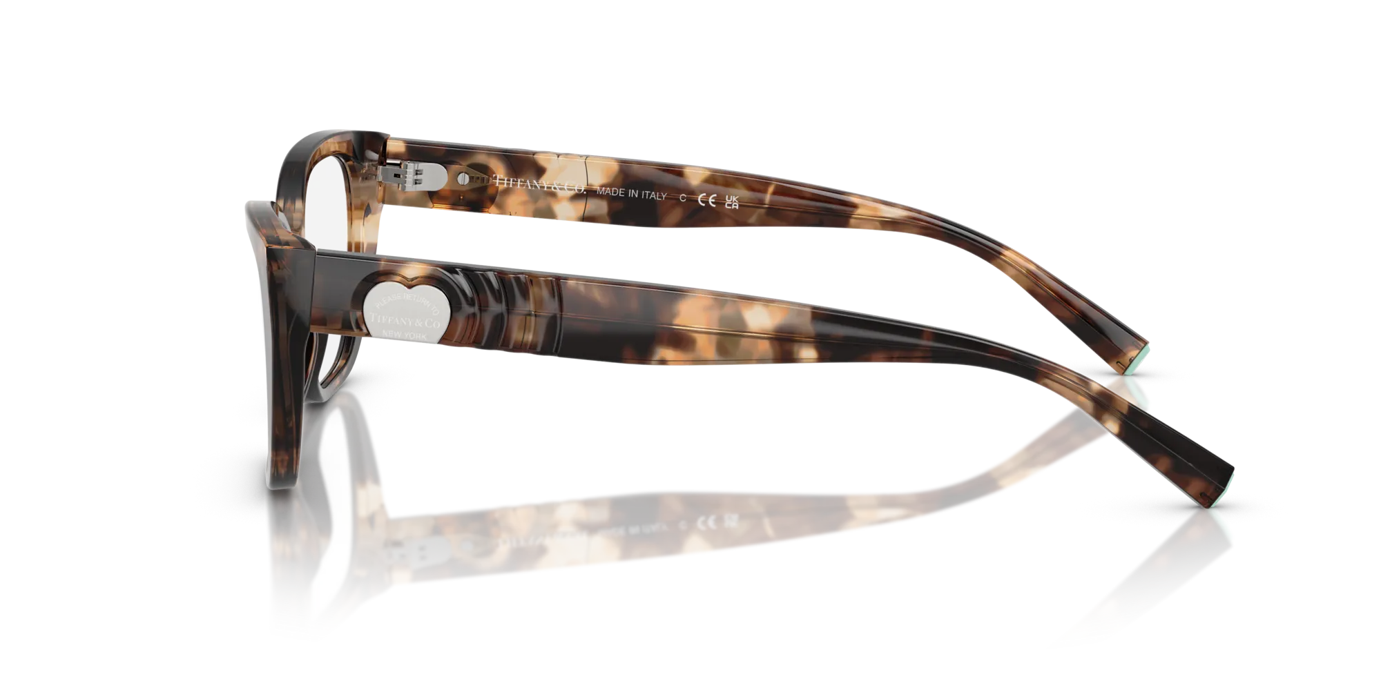Tiffany TF2259 8421 Montature da vista Acetato Marrone Cat Eye Normale - immagine 4