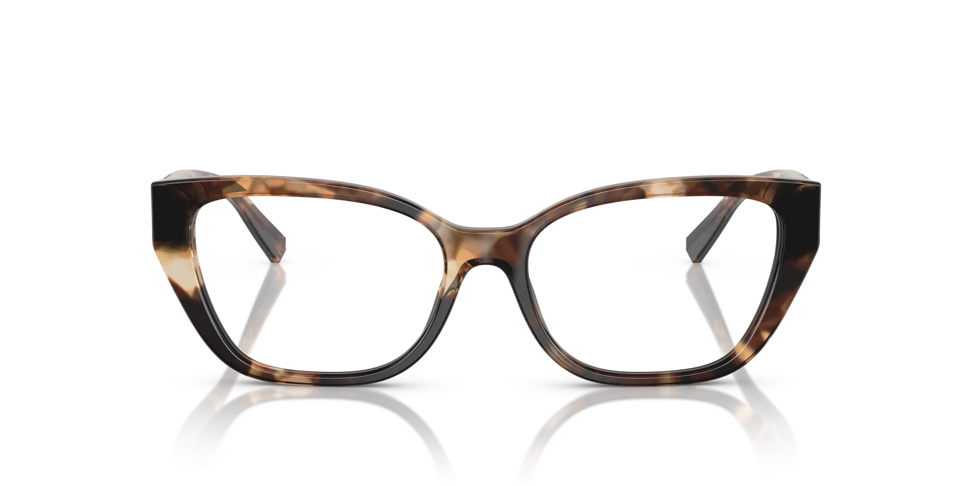 Tiffany TF2259 8421 Montature da vista Acetato Marrone Cat Eye Normale - immagine 3