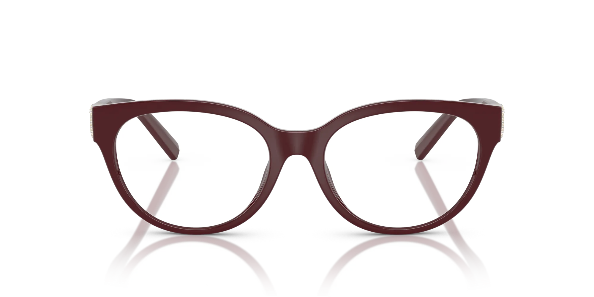 Tiffany TF2258BU 8389 Montature da vista Iniettato Viola Cat Eye Normale - immagine 3