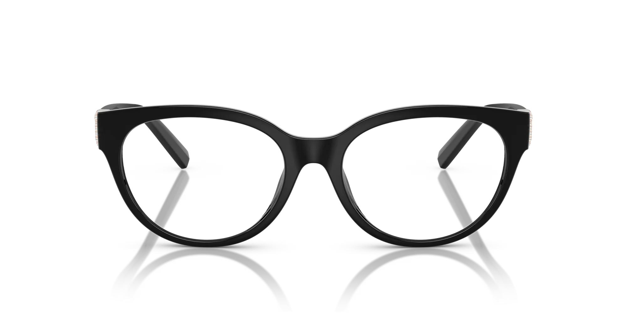 Tiffany TF2258BU 8240 Montature da vista Iniettato Nero Cat Eye Normale - immagine 3