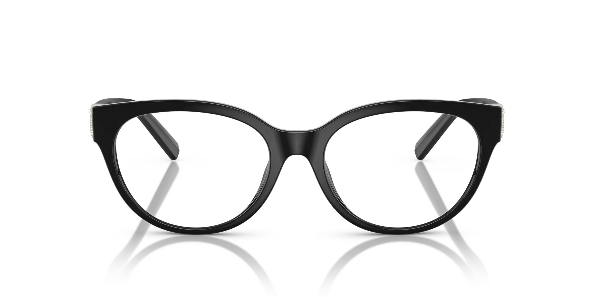 Tiffany TF2258BU 8001 Montature da vista Iniettato Nero Cat Eye Normale - immagine 3