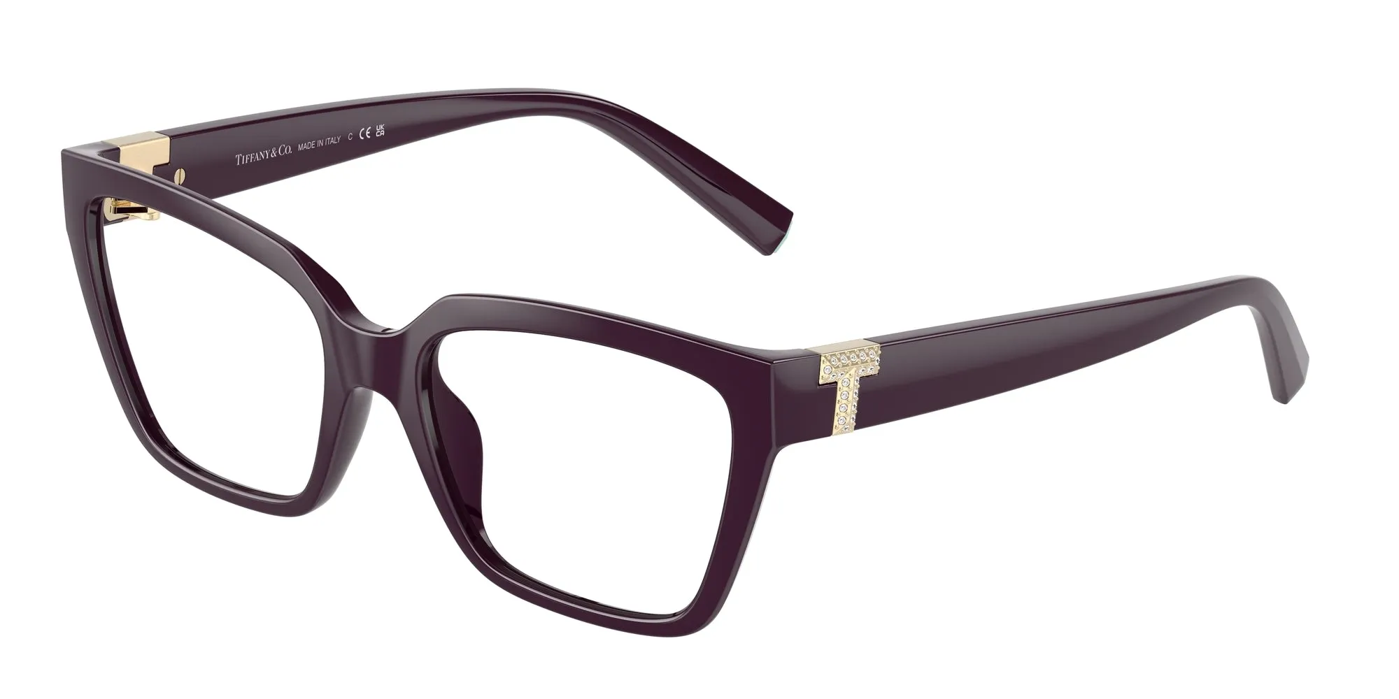Tiffany TF2257BU 8427 Montature da vista Iniettato Nero Squadrata Normale - immagine 1