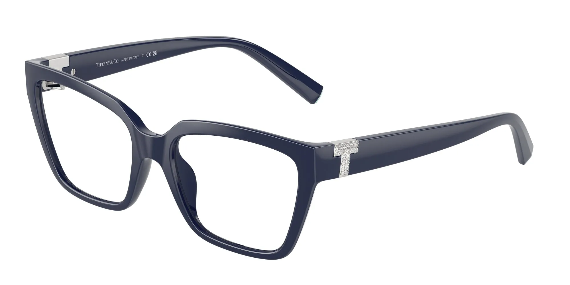 Tiffany TF2257BU 8396 Montature da vista Iniettato Blu Squadrata Normale - immagine 1
