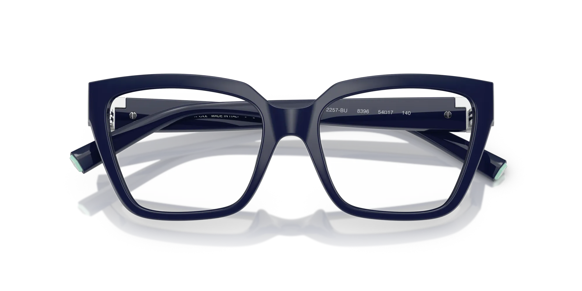 Tiffany TF2257BU 8396 Montature da vista Iniettato Blu Squadrata Normale - immagine 2