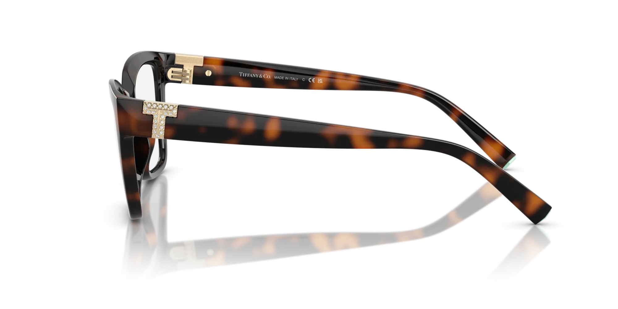 Tiffany TF2257BU 8015 Montature da vista Iniettato Tartaruga Squadrata Normale - immagine 4